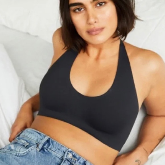 Free People Amber Halter Bralette Black - Picture 5 of 5